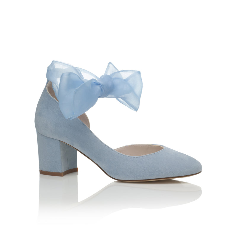 Hetty Mid Blue Organza