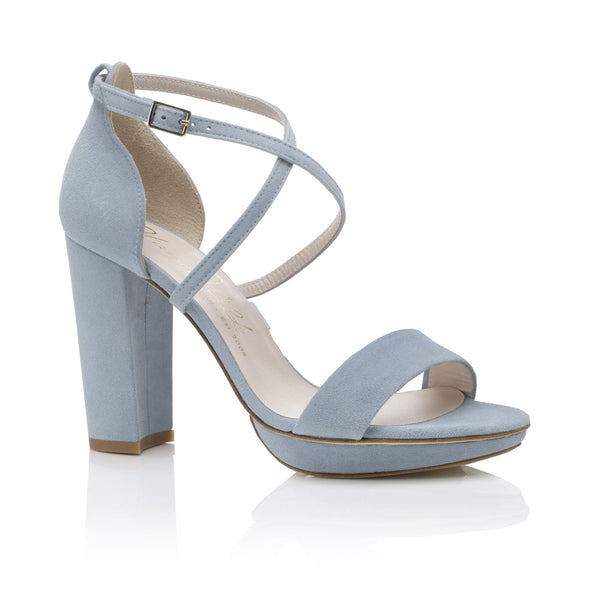 Block Heel Wedding Shoes - Block Heel Bridal Shoes UK - Harriet Wilde ...